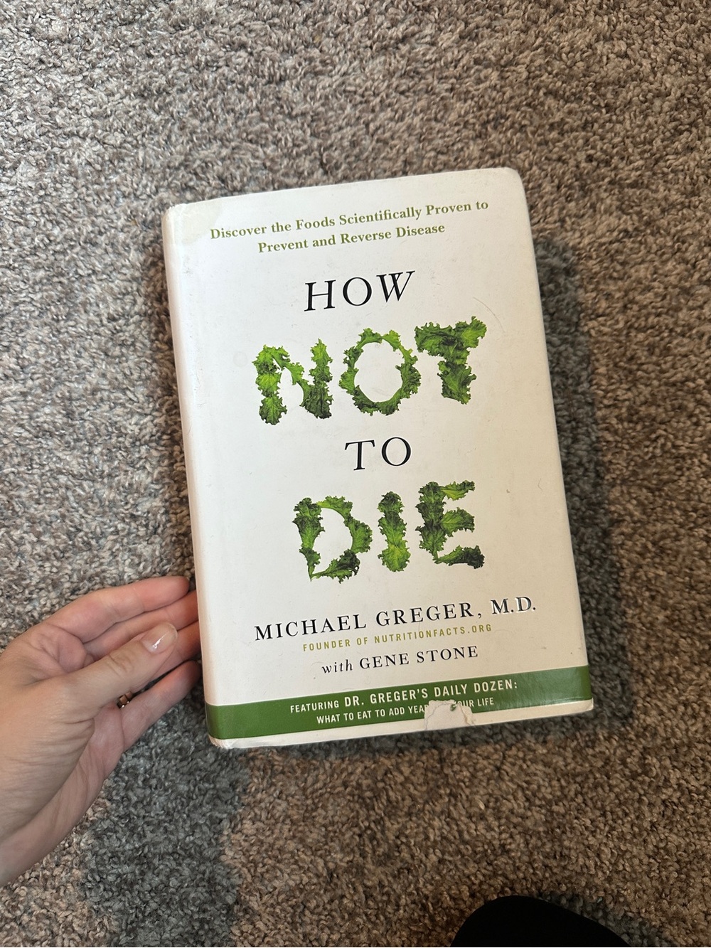 ‘How Not to Die' Book - Michael Greger, M.D.